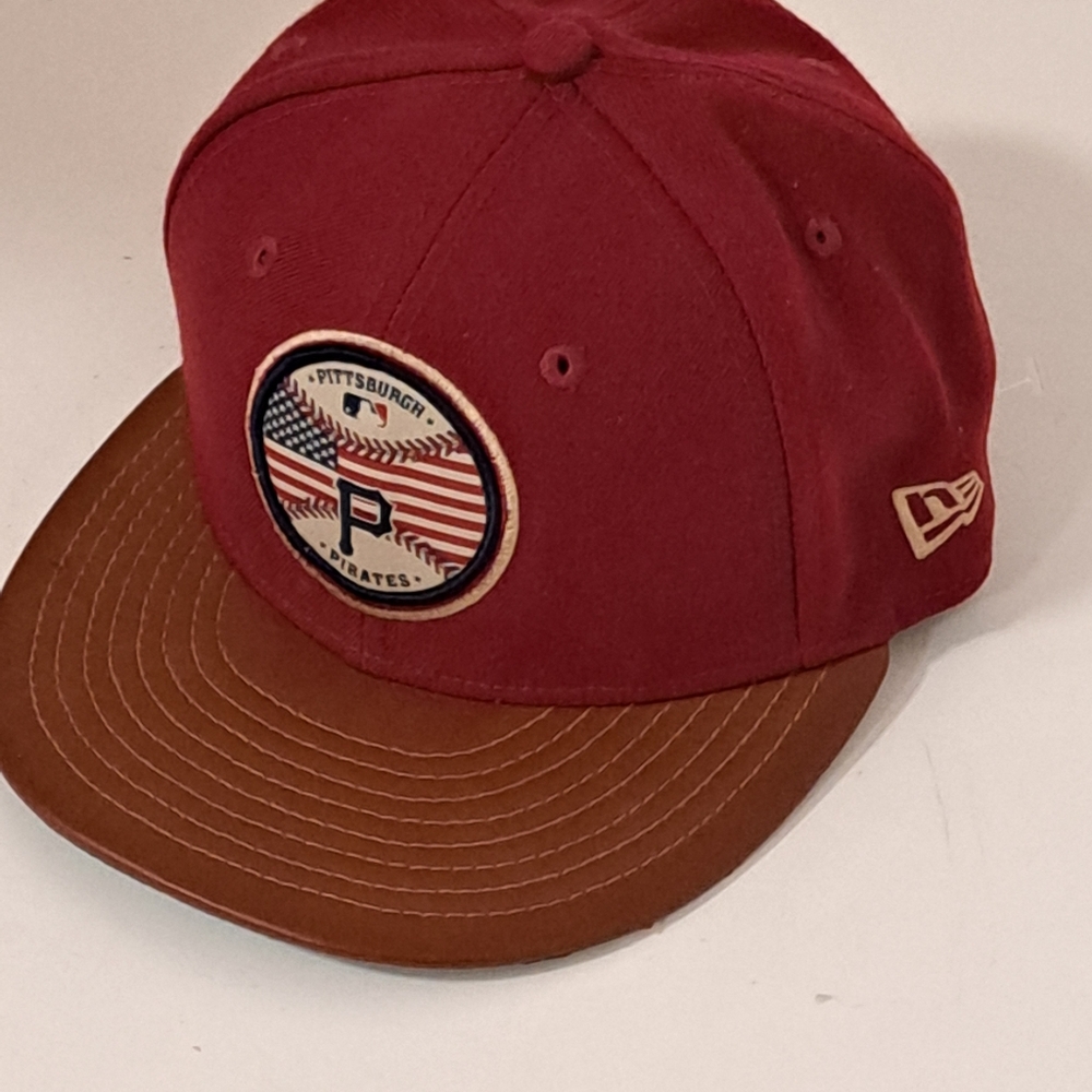 New Era Pittsburgh Pirates Maroon and Brown Baseball Cap